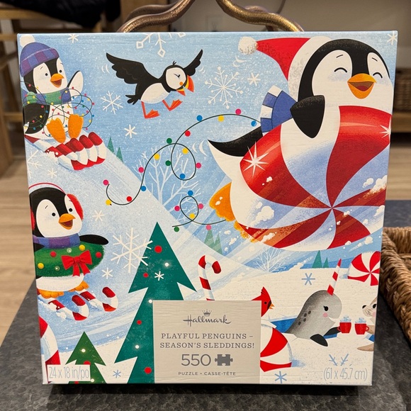 Hallmark Other - Hallmark Playful Penguins - Season’s Sleddings